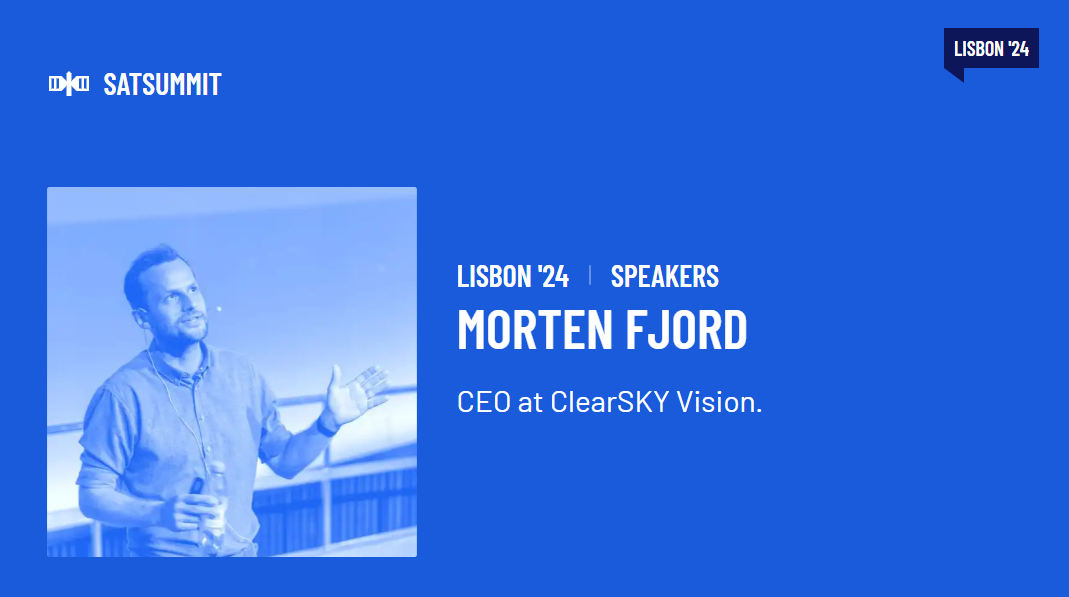 ClearSKY Vision CEO Presents at Satsummit 2024
